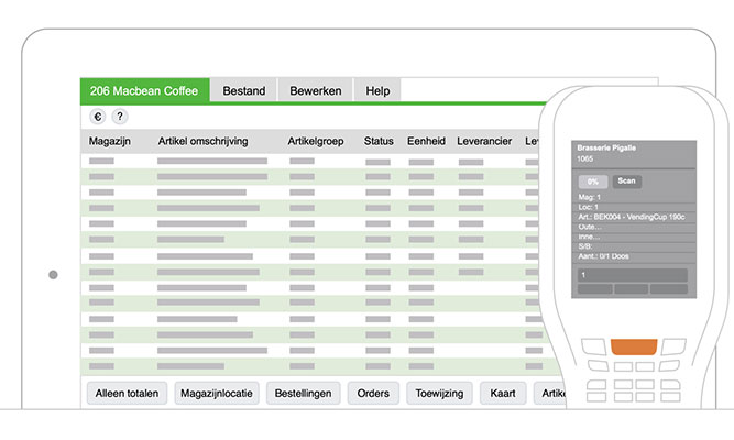 Barcodescanner software
