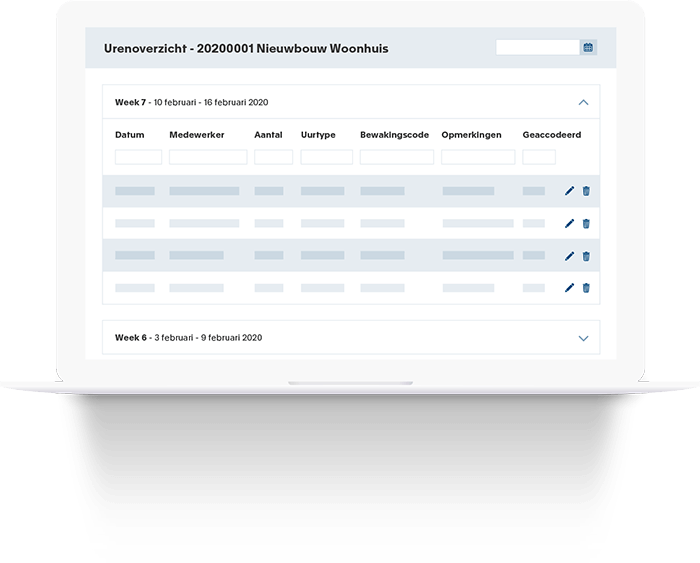 Online urenregistratie