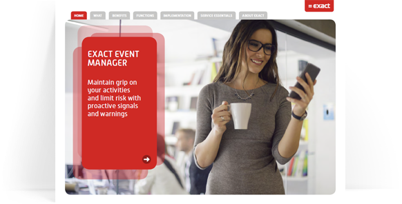 Factsheet Exact Event Manager